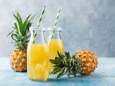 Ananasový džus posiluje imunitu a navodí dobrou náladu