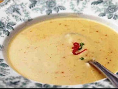 Pikantní bramborovo květáková polévka
