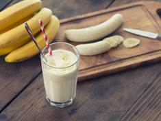 Banánové mléko vám dodá energii a podpoří kondici srdce