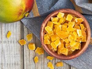 Sušené mango jako zdravá svačinka