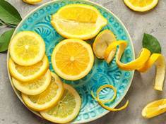 Citronovou kůru využijte pro svůj prospěch