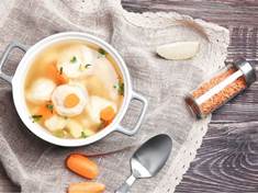 Chutné polévkové knedlíčky vyladí polévku k dokonalosti