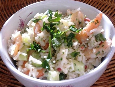Rýžový salát