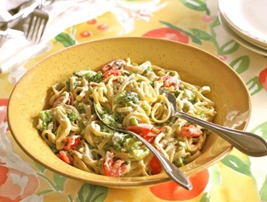 Špagety s brokolicí