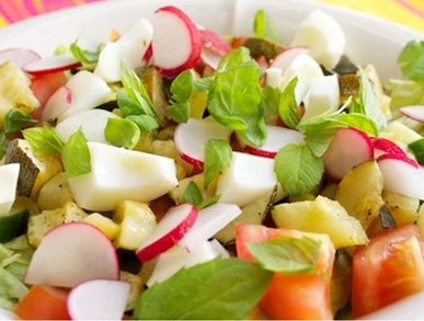 Rychlý zeleninový salát