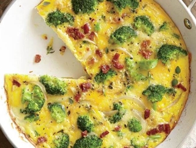 Brokolicová omeleta