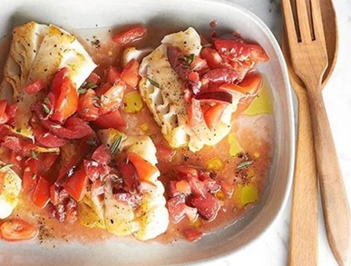Makrela s rajčaty