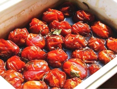 Pečená cherry rajčata