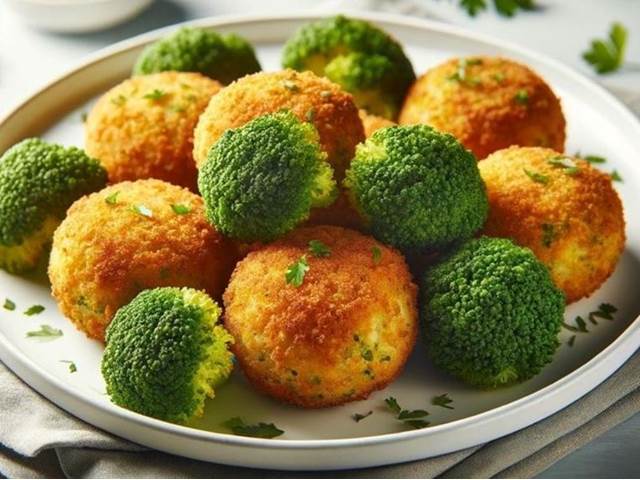 Brokolicové krokety