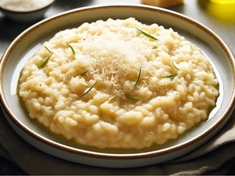 Klasické italské rizoto, které je krémové, bohaté na chutě a plné výživy. Ideální pro rodinné večeře nebo speciální příležitosti.
