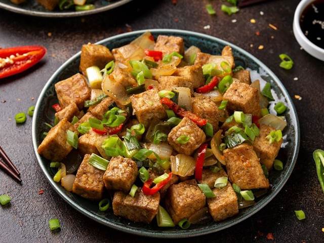 Tofu stir-fry
