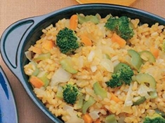 
	Dietní rýže se zeleninou.
