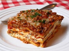 vegetariánská variace na klasické lasagne
