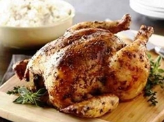 
	Oblíbené pečené kuře.
