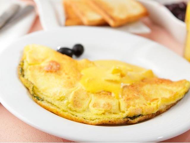 Vajíčková omeleta - ilustrační fotografie
