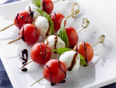 Předkrm s cherry rajčaty