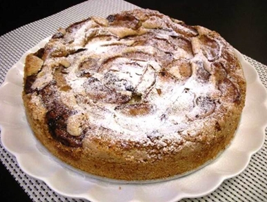 Francouzský jablkový koláč