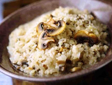 Rýže s houbami